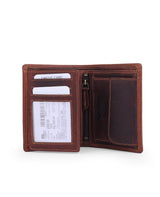 Men Leather brown wallet 28836