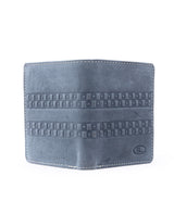 Men Leather gray wallet 28839