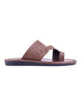 men's brown chappals 03021