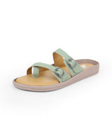 ladies flat chappals 30116