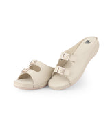ladies heel comfort beige chappals 301201