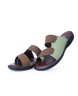 men's green chappals 302802