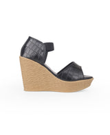 Ladies wedge heel sandals 303323