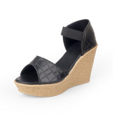 Ladies wedge heel sandals 303323