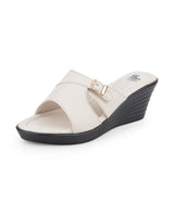 ladies heel beige chappals 31105