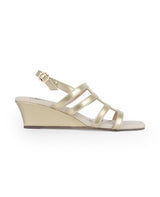 Ladies heel Golden sandals 31605