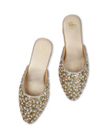 LADIES HEEL GOLDEN JUTTI 400252