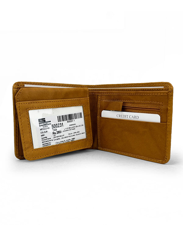 Men Leather Wallet  500231