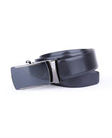 Men's Premium Leather auto lock black Belt 513806