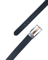 Men's premium Leather belt (black) 513834
