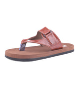 men's brown chappals 61448