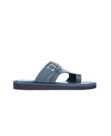 Men's blue chappals 61455