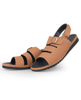 men's tan sandals 61645