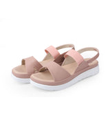 ladies heel pink sandals 67942