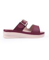 Ladies Heel Cherry Chappals 67949
