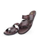 men's black chappals 68571