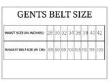 Men's Leather brown Belt 22902