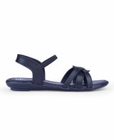 ladies black sandals 17046