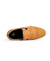 Men's Leather tan casual shoes 04654