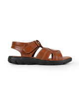 Men's sandals brown 06813