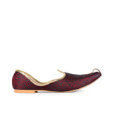 men's sherwani cherry color shoes 07829
