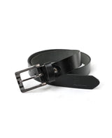 MEN'S LEATHER BLACK BELT 09220
