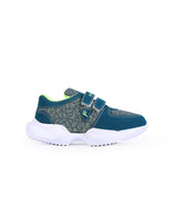 kid's casual Velcro green shoes (5 Years TO 8 years) 100436
