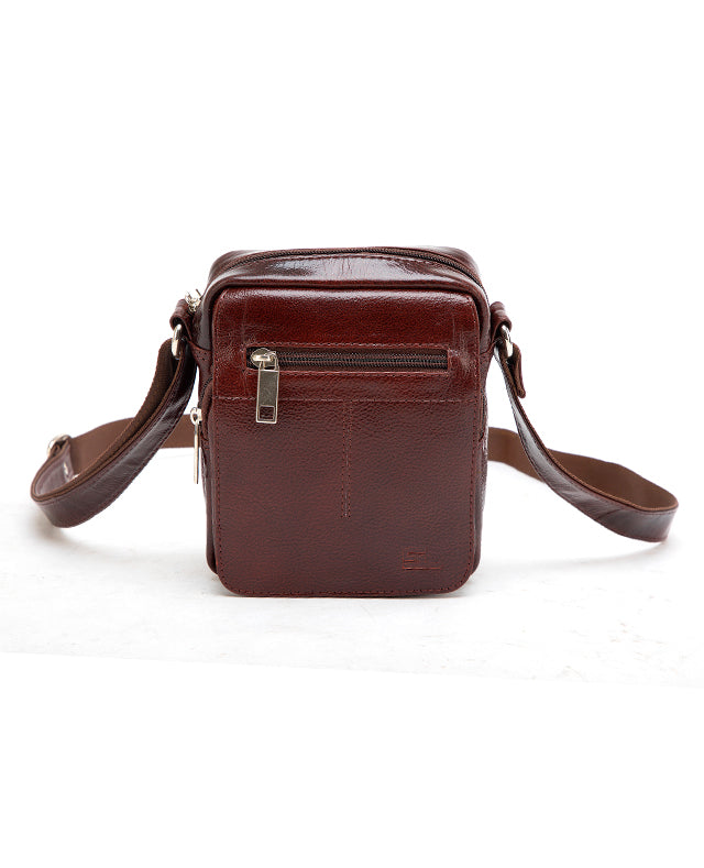 Leather passport online bag