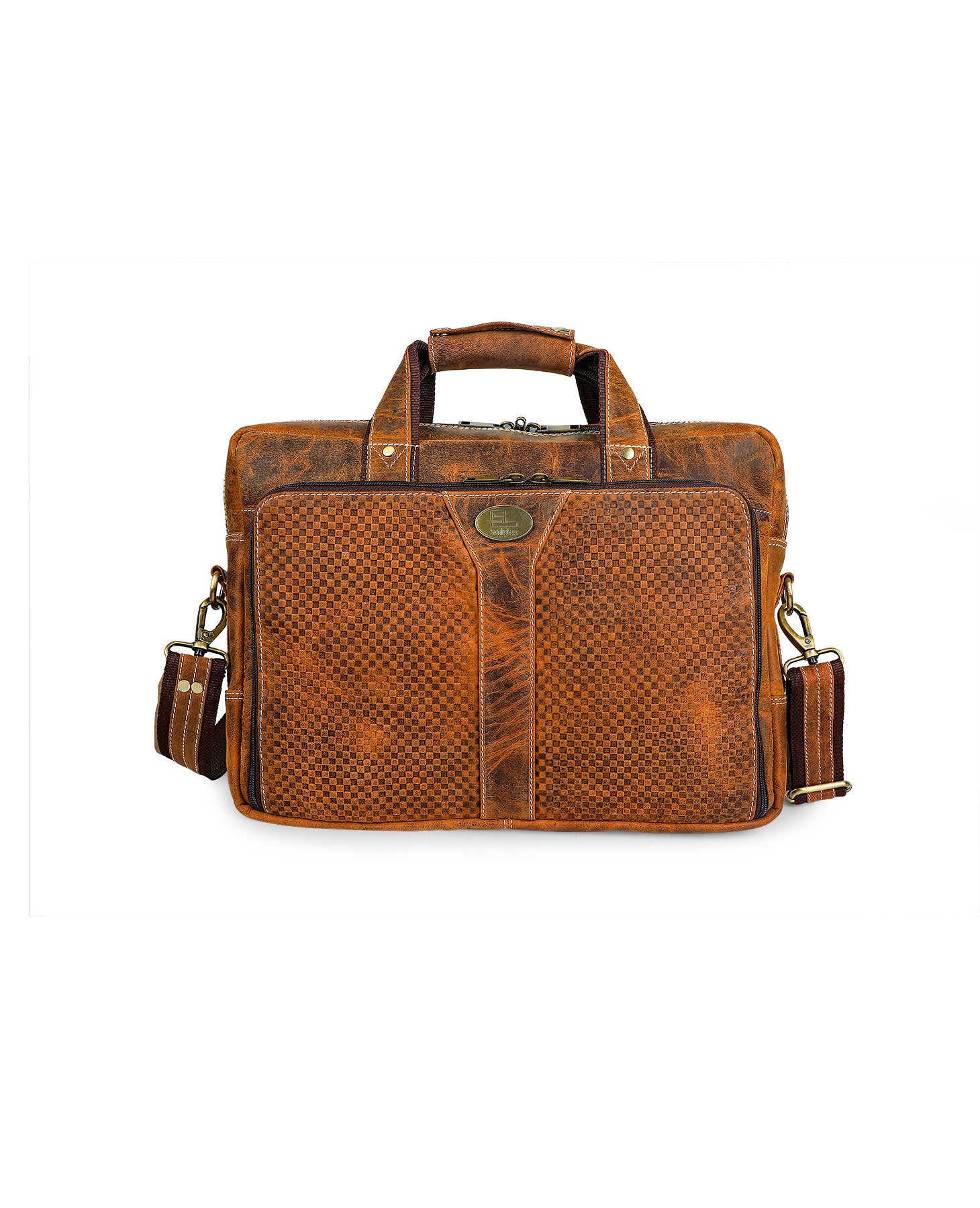 Mens leather portfolio bag online