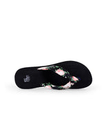 Ladies flip flip black chappals 107434