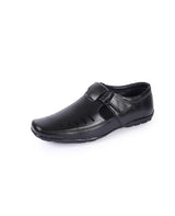 Men's leather Fisherman black Sandals 10801