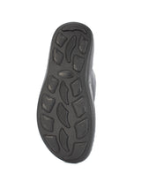 Men's Leather black chappals 117402