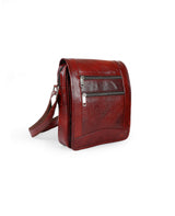 LEATHER MESSENGER BAG 13384