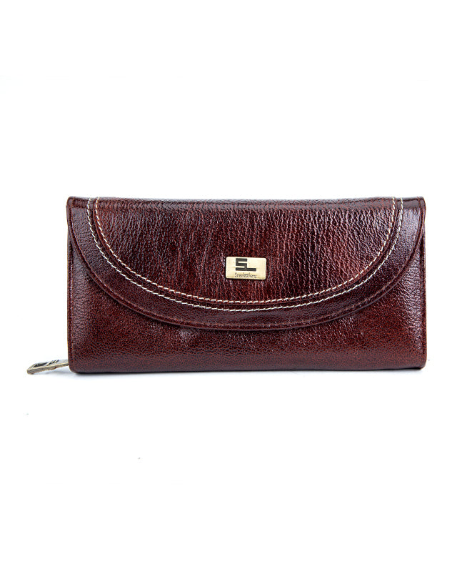 Ladies Wallet BROWN 15125 Sreeleathers Ltd