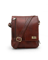 LEATHER MESSENGER BAG 19716