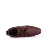 MEN LEATHER ANKLE SHOE 200281