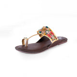 LADIES KOLAPURI BROWN CHAPPALS 20528