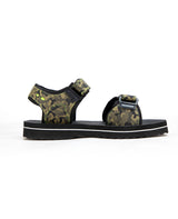 Men's green floaters 45377