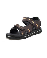 Men brown floaters 45378