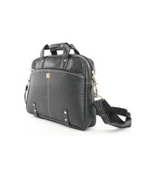 LEATHER PORTFOLIO BAG (BLACK) 63032