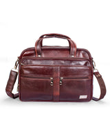 LEATHER LAPTOP BAG 68021