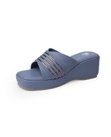 Ladies heel blue chappal 01351