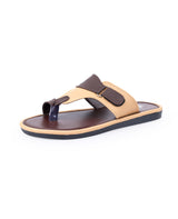 men's tan chappals 03029
