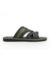 Men's green chappals 03032