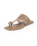 men's kolhapuri brown color chappals 03044