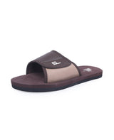 ladies flat brown chappals 03289