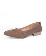 Ladies brown shoes 03539