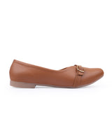 Ladies brown shoes 04482