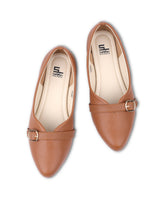 Ladies brown shoes 04482