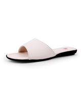 ladies flat beige chappals 04725